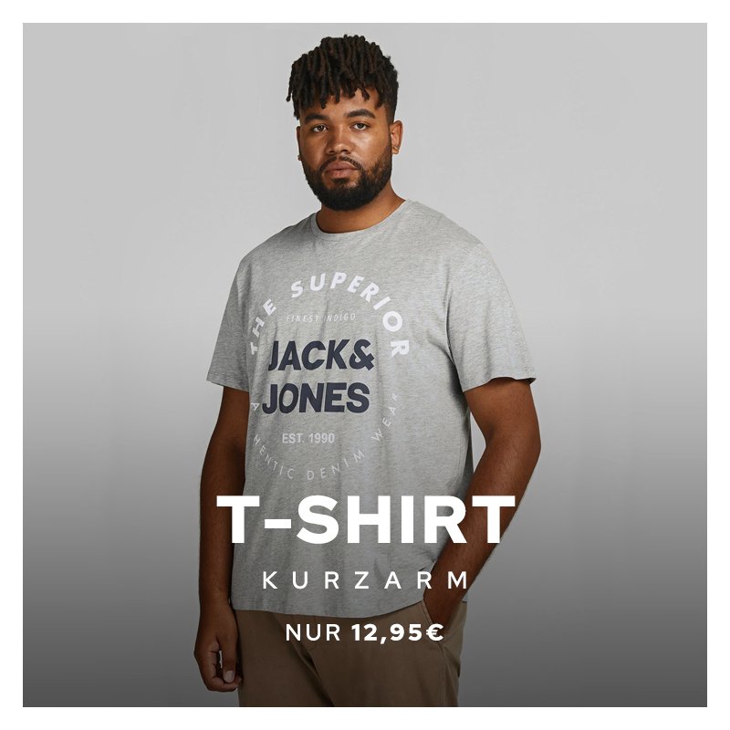 Kurzarm-T-Shirt von Jack & Jones