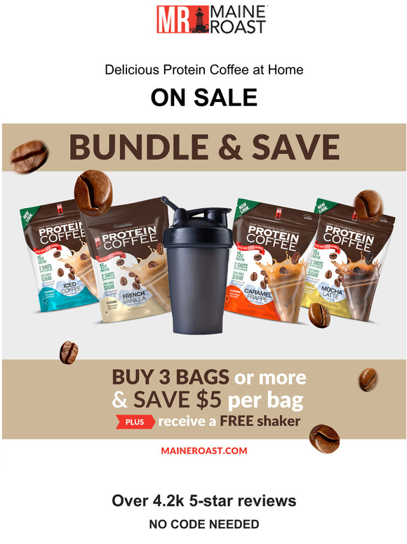  High Protein Coffee  Bundle & Save
