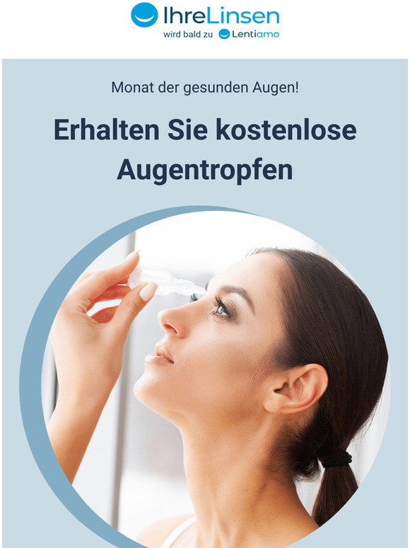 Monat der gesunden Augen  #3 Sonderangebot: Augentropfen!
