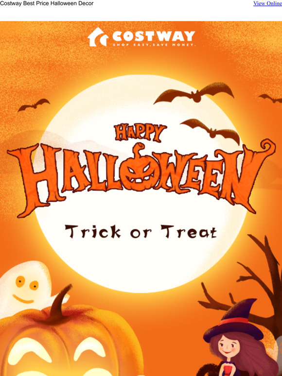  Halloween ReadyExtra 8% Off On All Halloween Decor