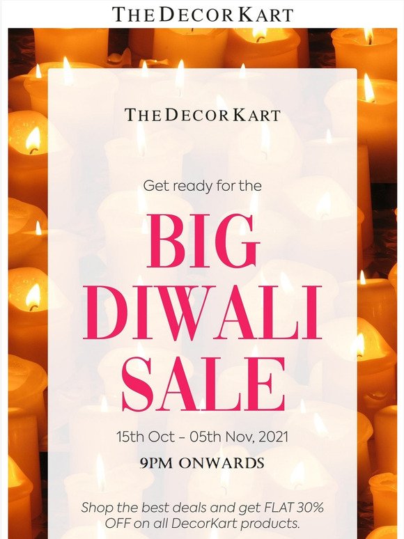 The Diwali Sale you've waited for 