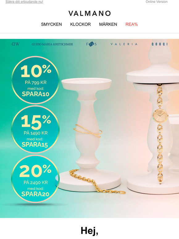  Inte lnge till: Dubbel rabatt! -20% rabatt extra rabatt dig