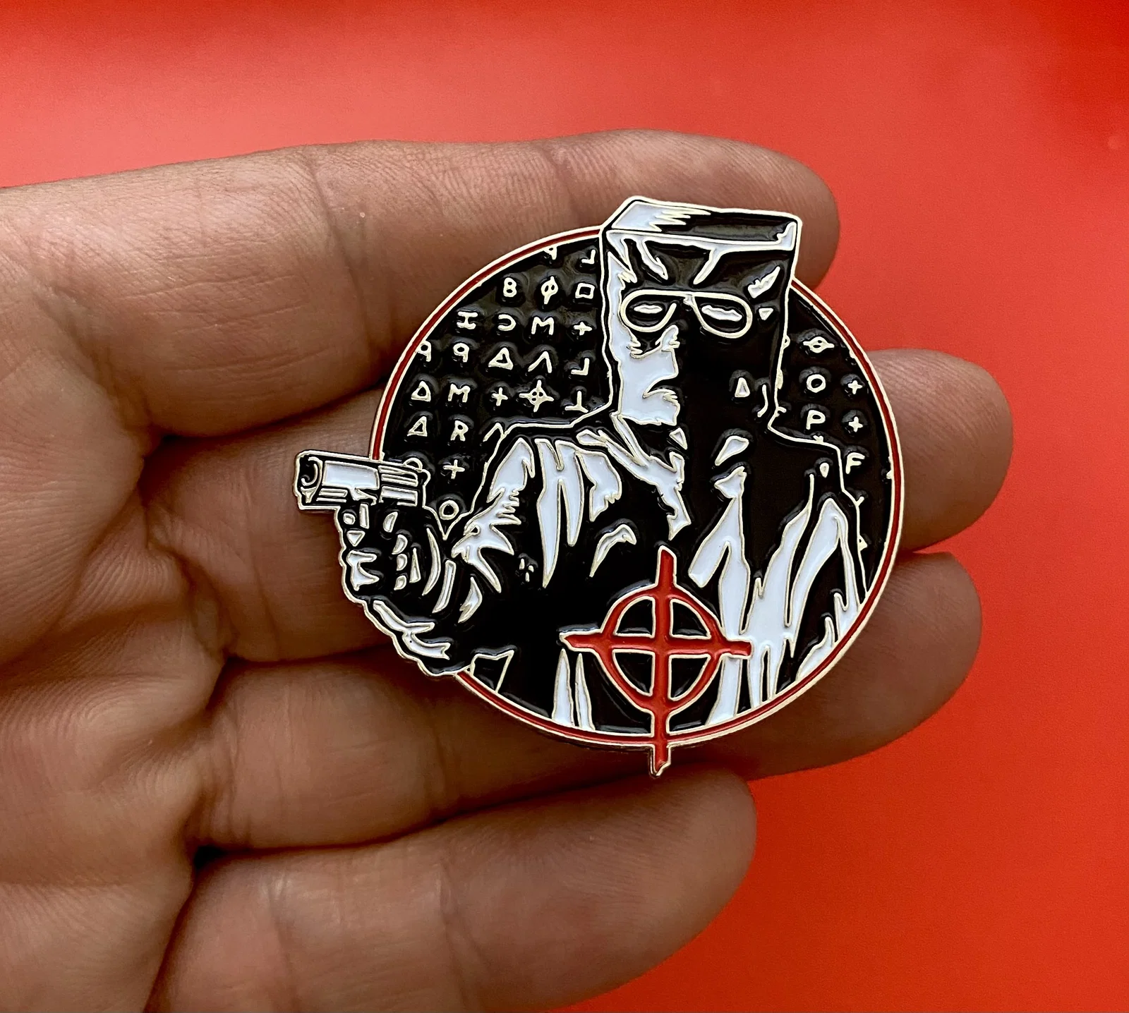 Zodiac Killer Enamel Pin! Original Design - SECOND PRESSING!