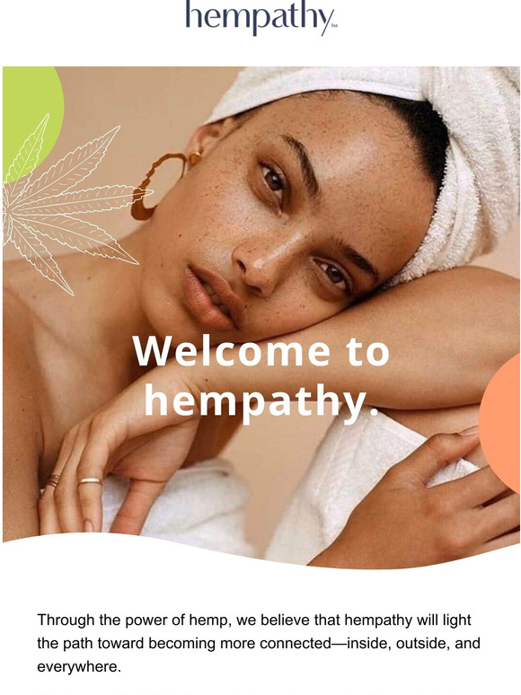 Welcome to hempathy + 15% off!