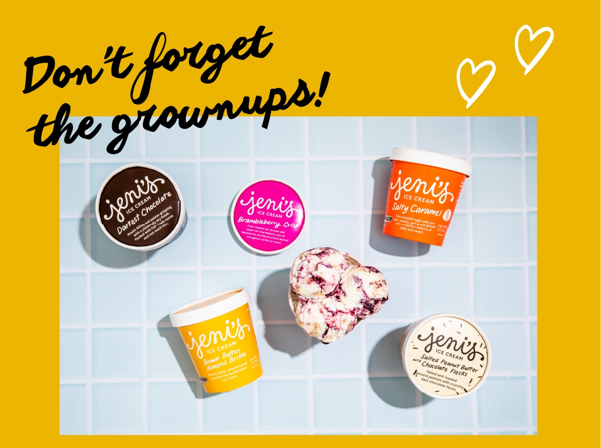 Jeni's Ice Creams Win trickortreat Pass out ice cream Milled