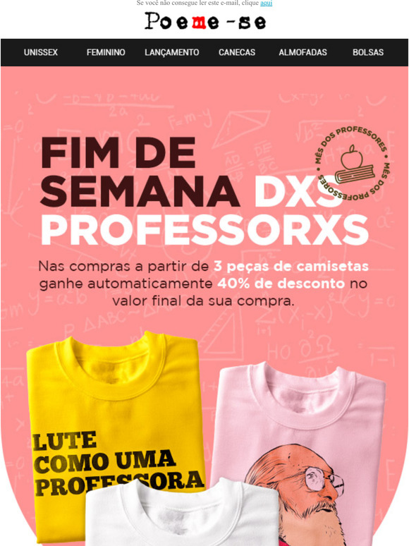 Quer ganhar 40% de desconto em suas compras?