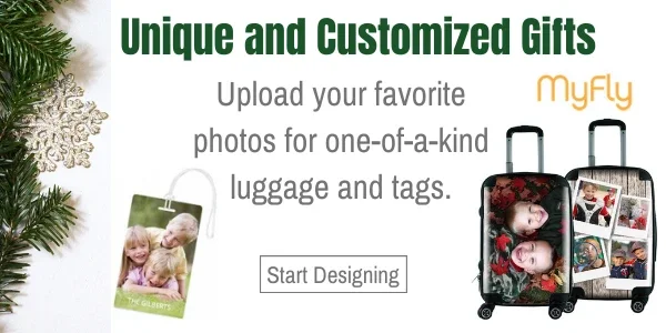 Personalize your luggage and tags with your favorite photos!