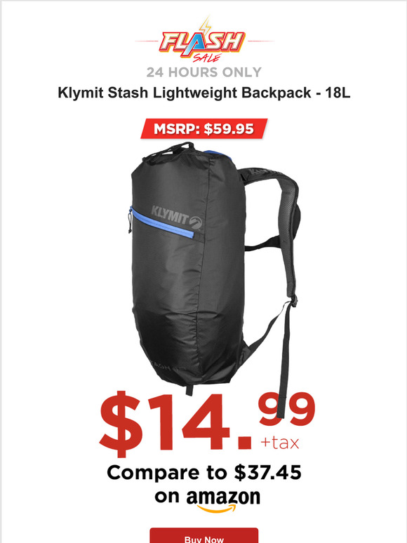klymit stash backpack