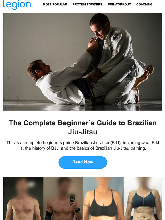 Legionathletics The Beginners Guide To The Gentle Art Of Brazilian Jiu Jitsu Milled 1068