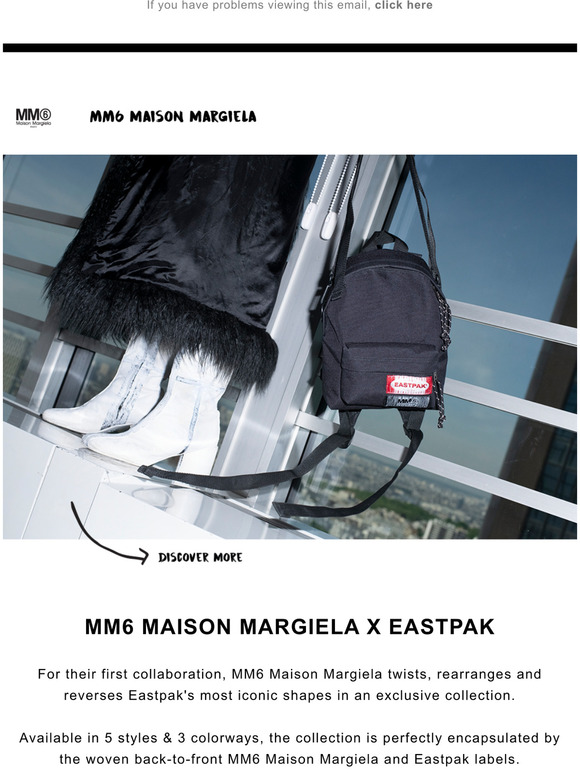 MM6✕EASTPAK　リバーシブルボディバッグ　ウエストバッグ　黒 楽天市場】MM6 × EASTPAK エムエムシックス メゾンマルジェラ