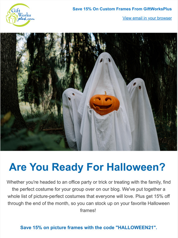 It's Not Too Late! Get Ready For Halloween