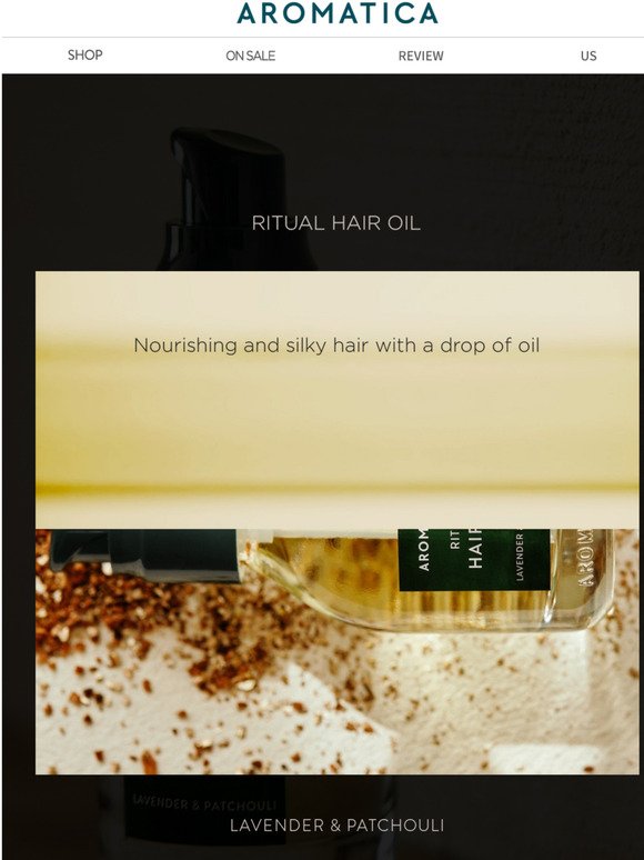 Just In: Ritual Hair Oil Lavender & Patchouli
