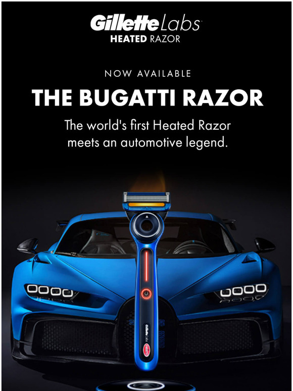 Gillette: Introducing the Bugatti Razor | Milled