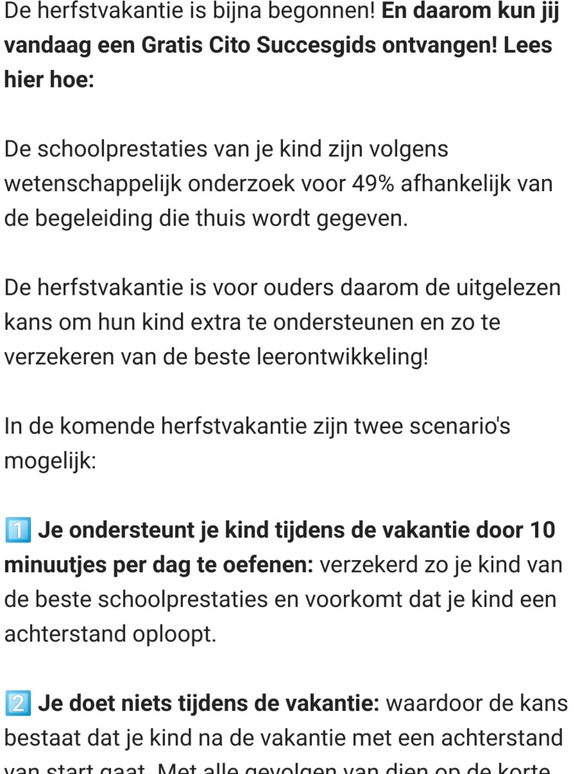 Bevestig je adres om je Gratis Cito Succesgids te ontvangen