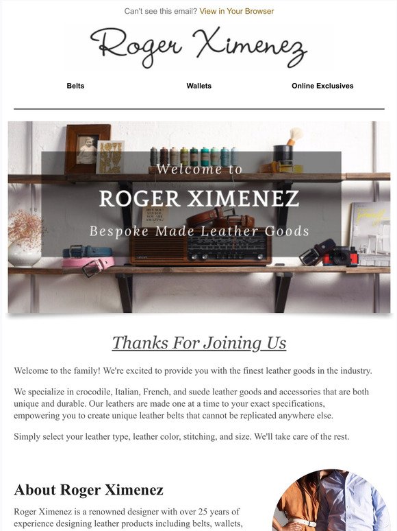 Welcome to RogerXimenez.com!