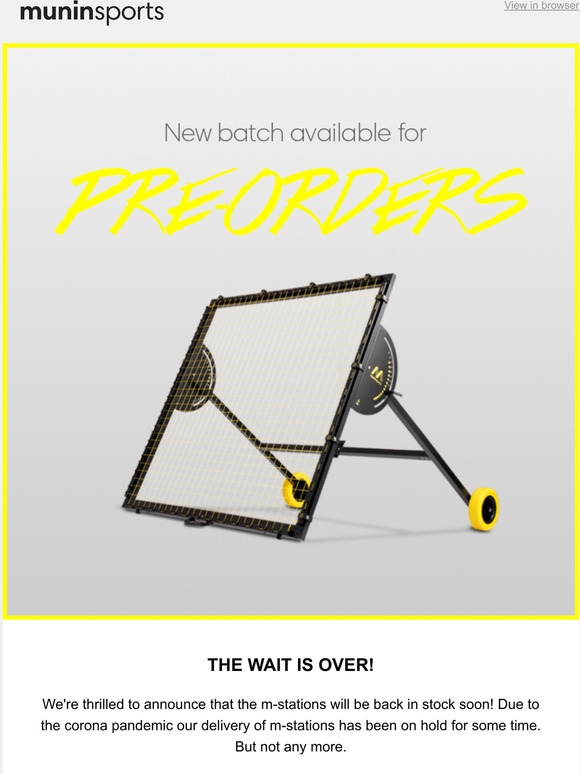 The wait is over!