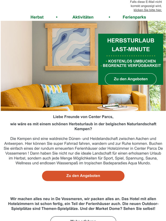 Herbsturlaub in De Vossemeren in einem rundum erneuerten Ferienhaus