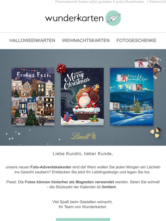 : Bestellen Sie Ihren Foto-Adventskalender!