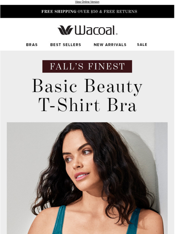 Wacoal Basic Beauty TShirt Bra In A NEW Color! Milled
