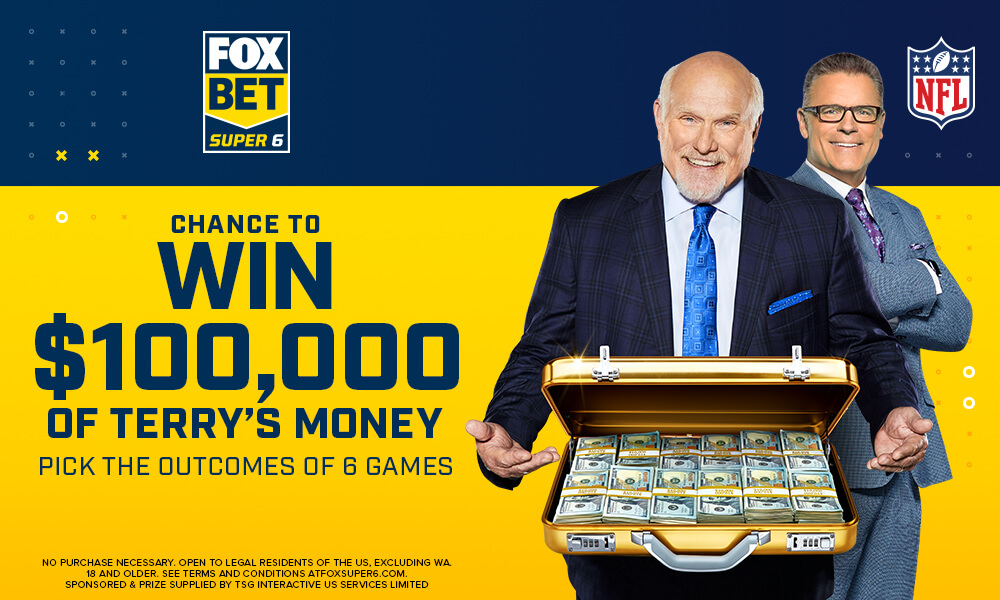 FOX Bet Super 6 App TV Spot, 'Win $100,000' Featuring Terry