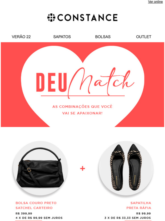 IT'S A MATCH  Veja as combinaes mais apaixonantes: