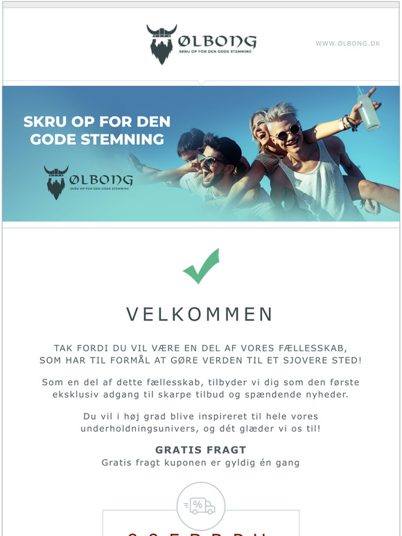 Tilmeldt til nyhedsbrev