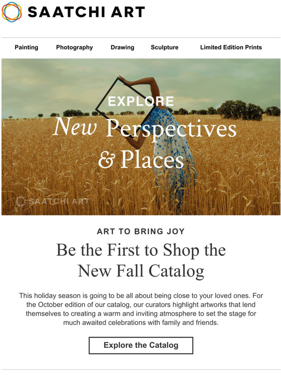 Saatchi Art Subscriber Exclusive Fall Catalog First Look Milled