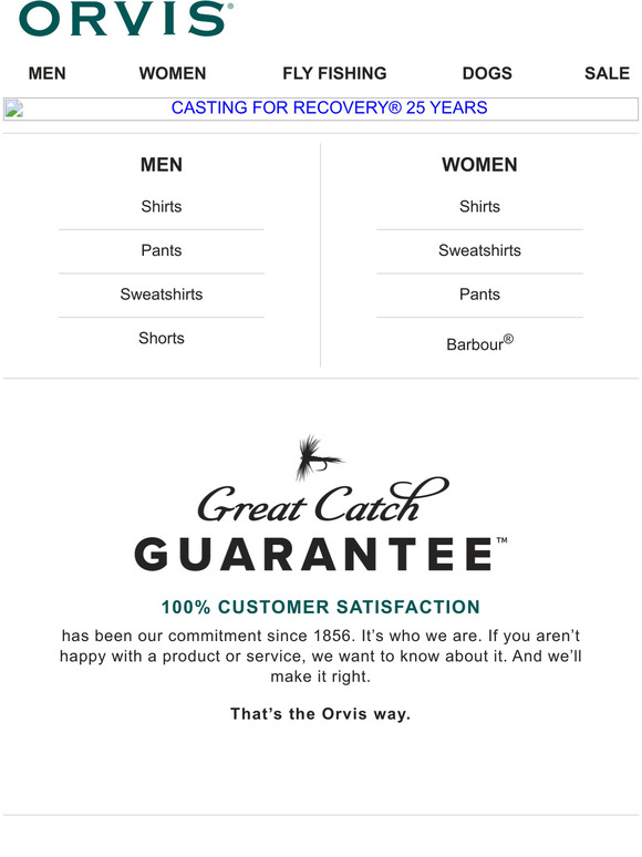 Orvis Casting for Recovery celebrates 25 years. Milled