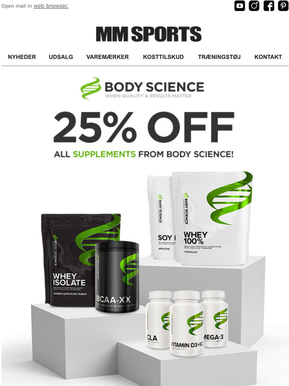  LAST CHANCE: 25% OFF ALL SUPPLEMENTS*