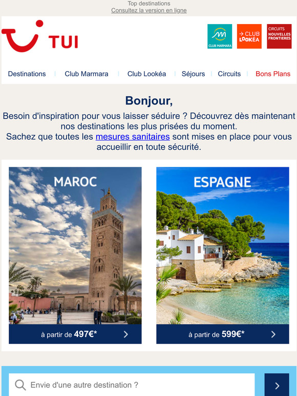 Besoin d'inspiration pour vous laisser sduire ?