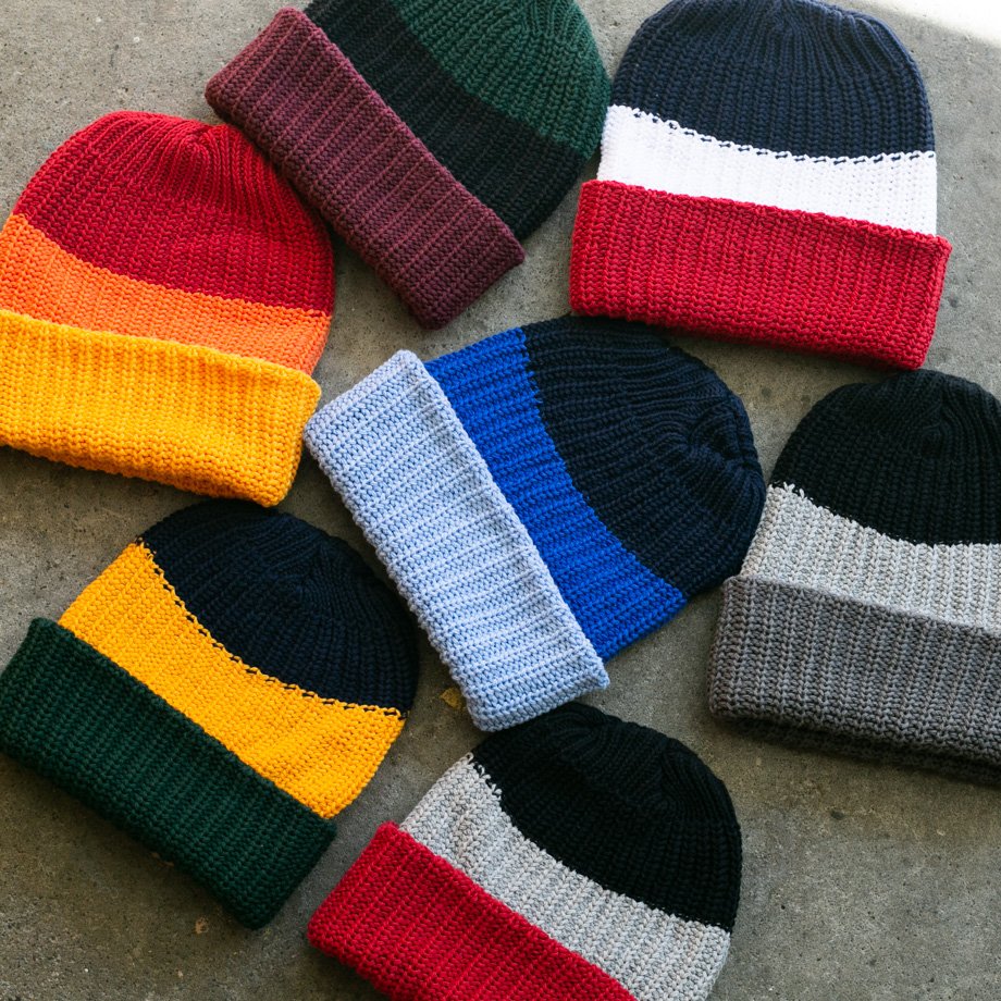 Gustin: New Color Block Beanies - $19