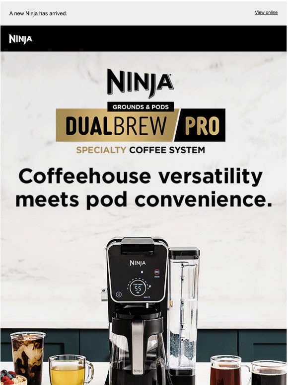 Ninja Grounds \u0026 Pods DualBrew Pro 