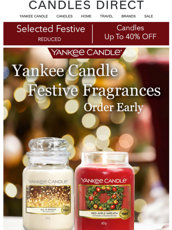 Yankee Candle Is Having a 40% Off Sale on Best-Selling Holiday