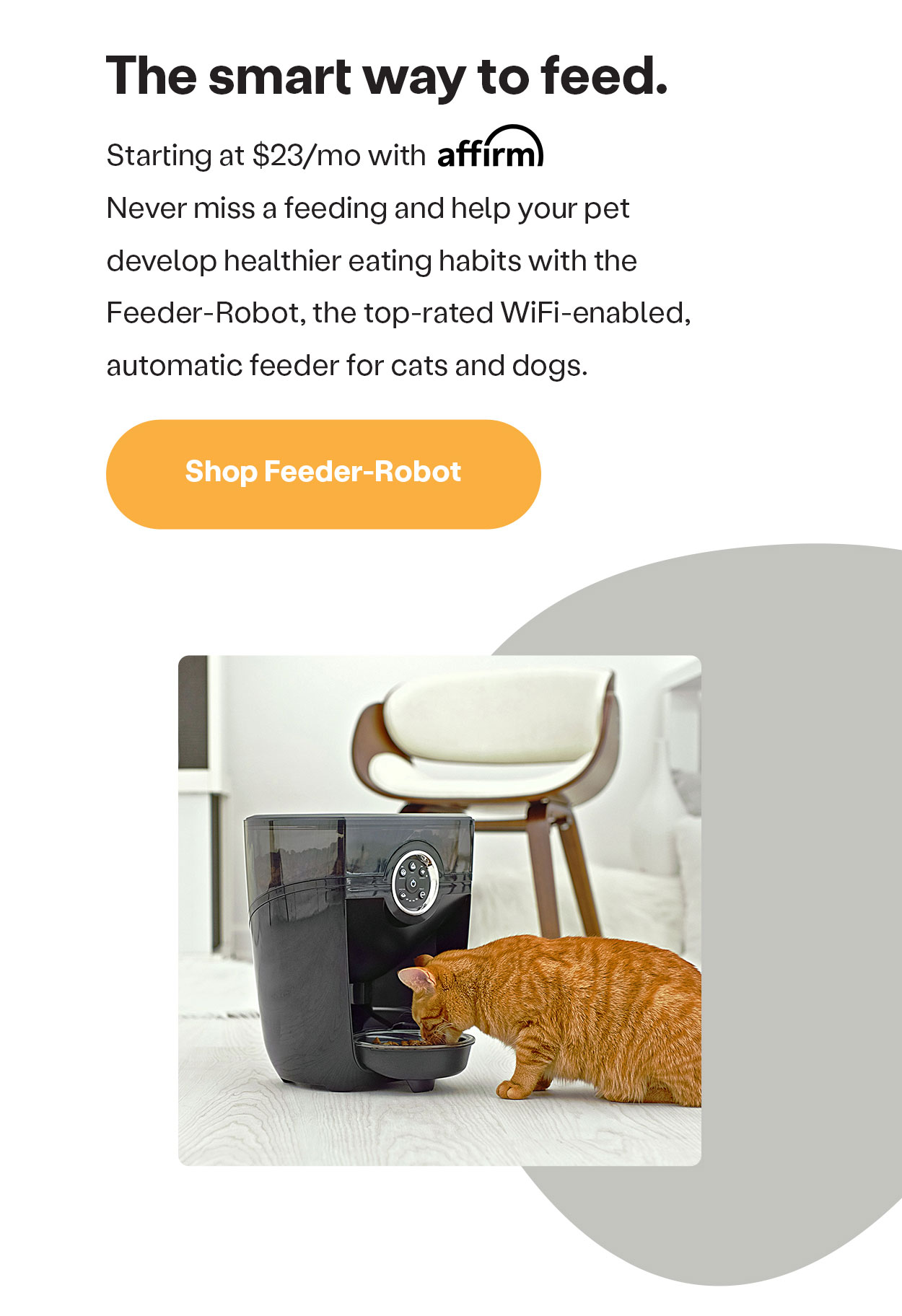 Affirm discount litter robot