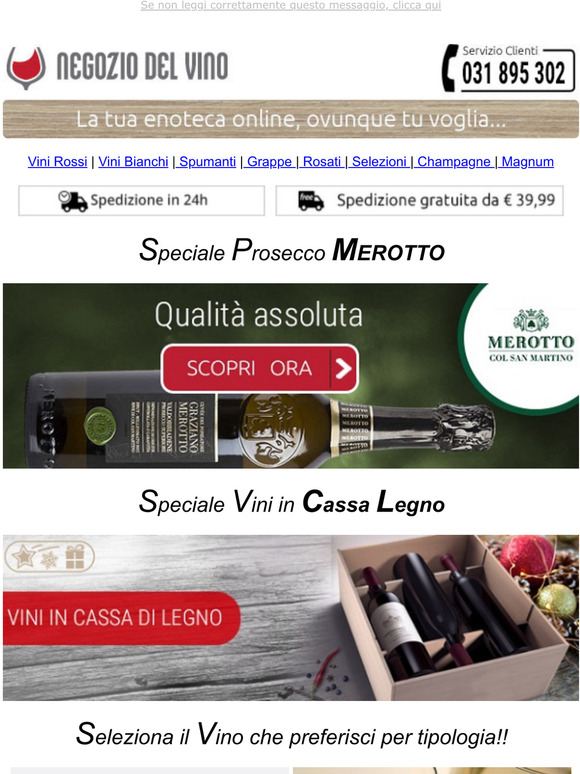 Scegli il Vino che desideri & Prosecchi MEROTTO - Negoziodelvino