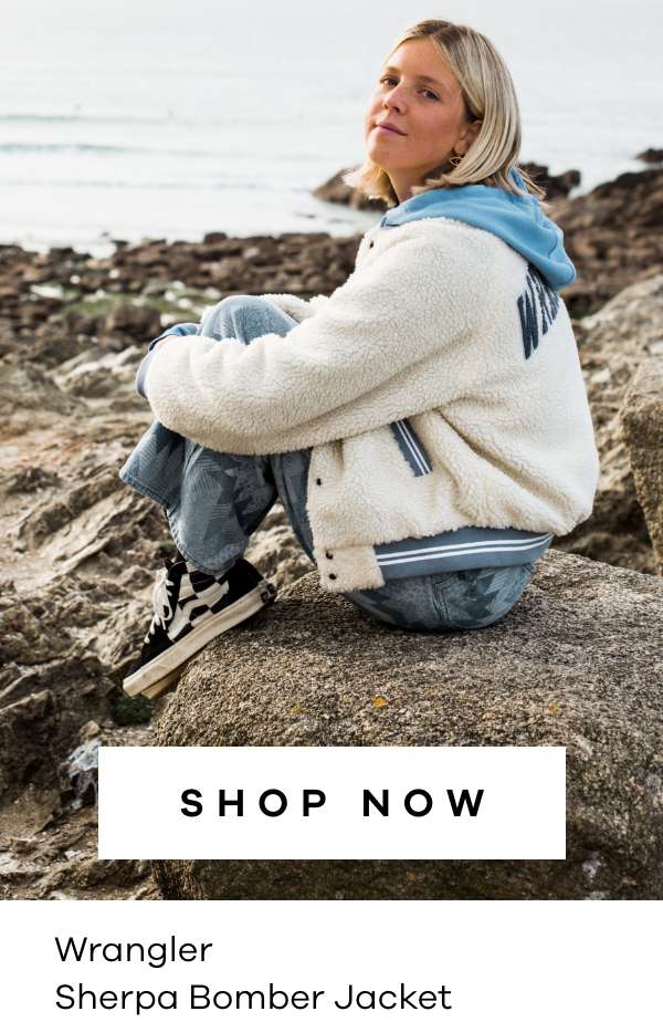 Wrangler Sherpa Bomber Womens Jacket