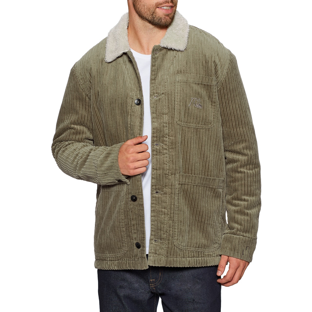 Quiksilver Wintery Mens Jacket - Fallen Rock