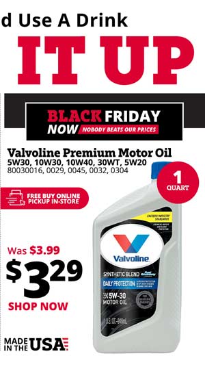 BLACK FRIDAY NOW: Pennzoil Premium Motor Oil 1-Qt