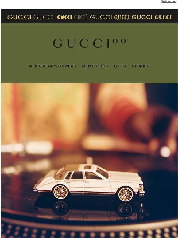 Gucci US Hot Wheels x Gucci The Houses First Collectible Car Milled