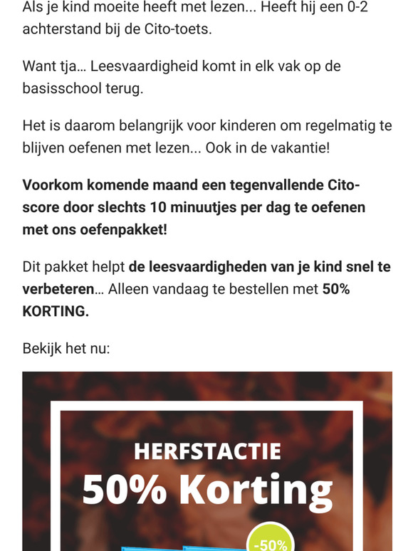 Doe dit voor een geslaagde Herfstvakantie!