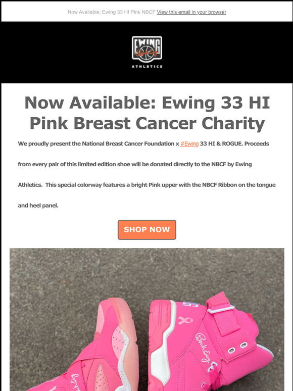 ewingathletics: Now Available: Ewing Pink Breast Cancer Charity 33