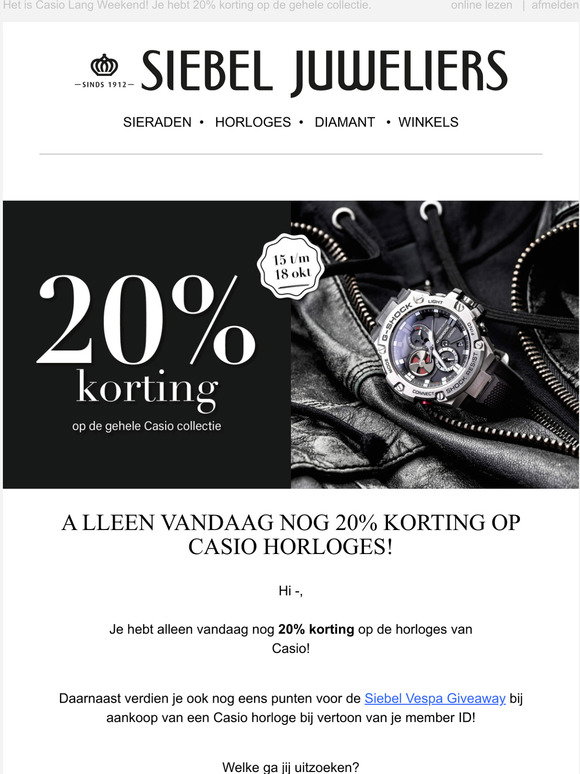 Spectaculaire horloges voor heren | Siebel Juweliers - Staal