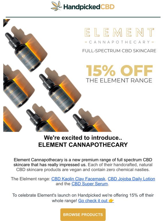 Introducing Element Cannapothecary | CBD Skincare