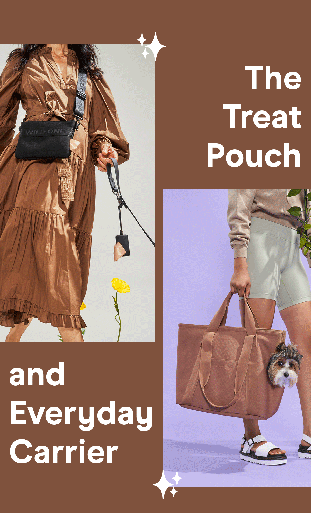 Wild One NEW! The Treat Pouch & Everyday Carrier Milled