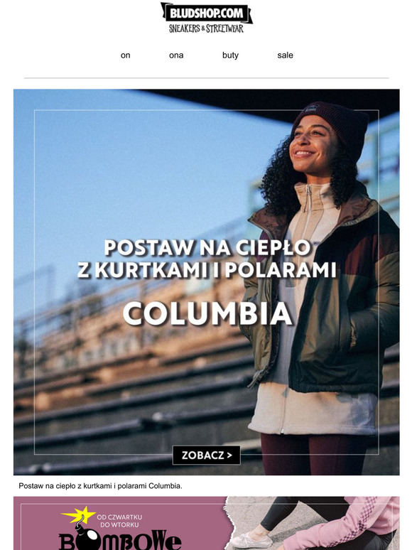  Postaw na ciepo z kurtkami i polarami Columbia