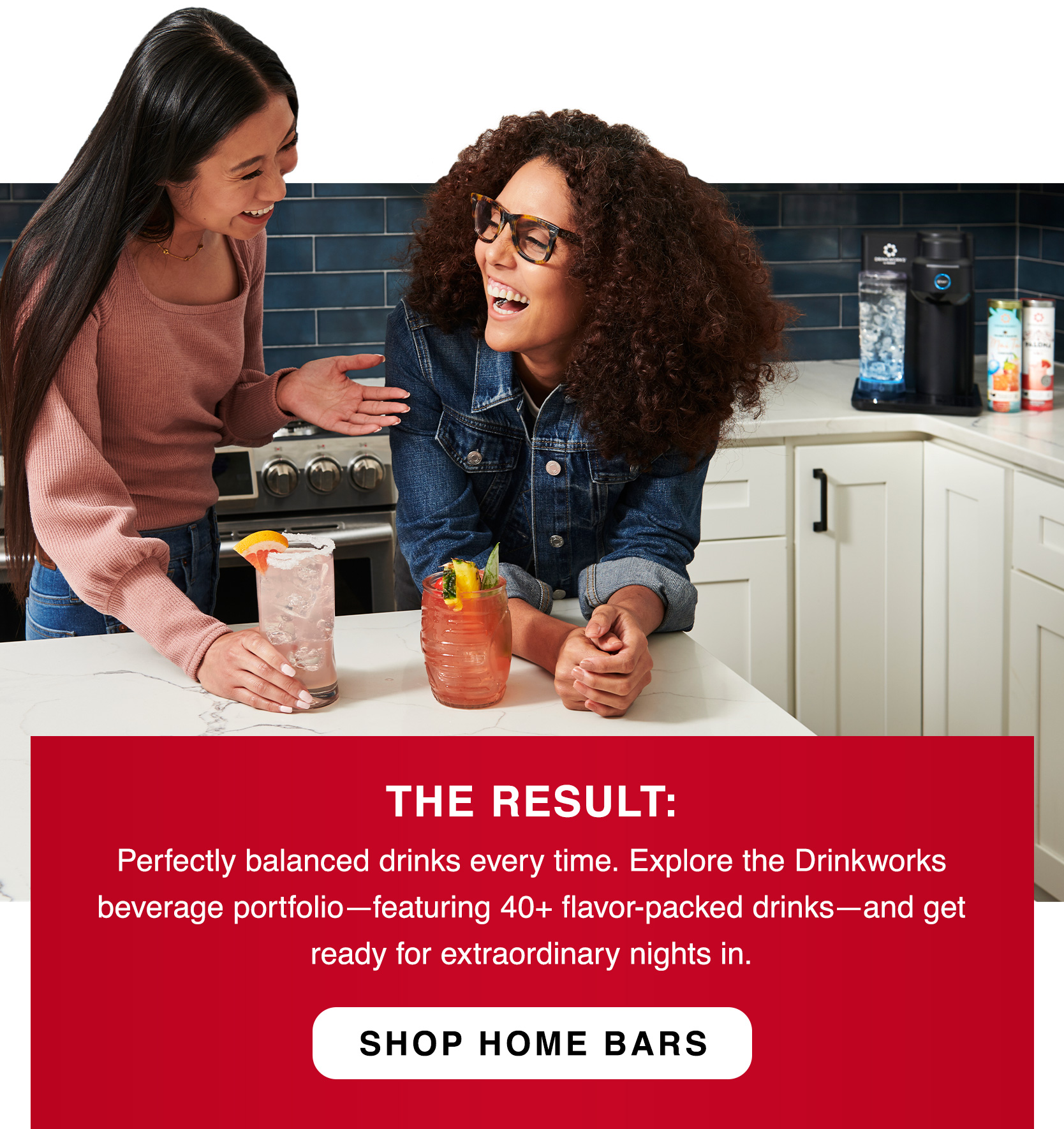 Drinkworks Meet the Drinkworks Home Bar Classic! Milled