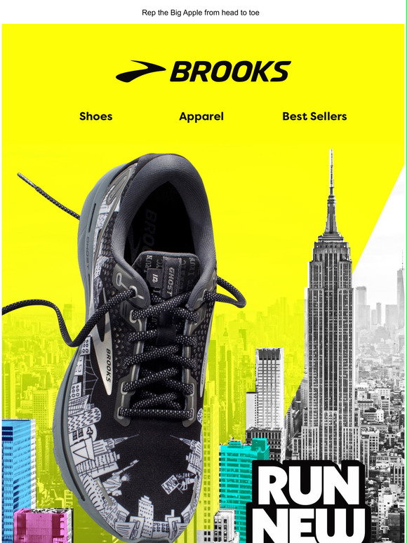 Brooks Running The Run NYC Collection is here Milled
