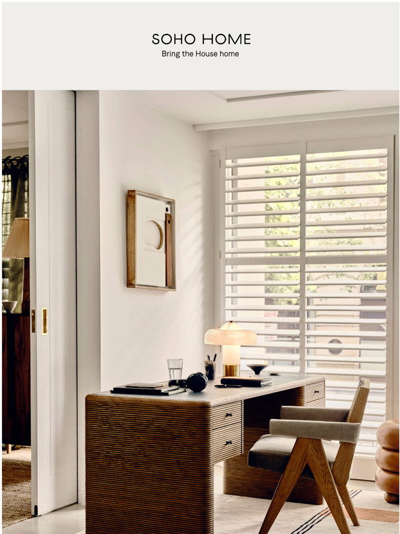 Soho Home: Stay inspired: Home workspaces | Milled