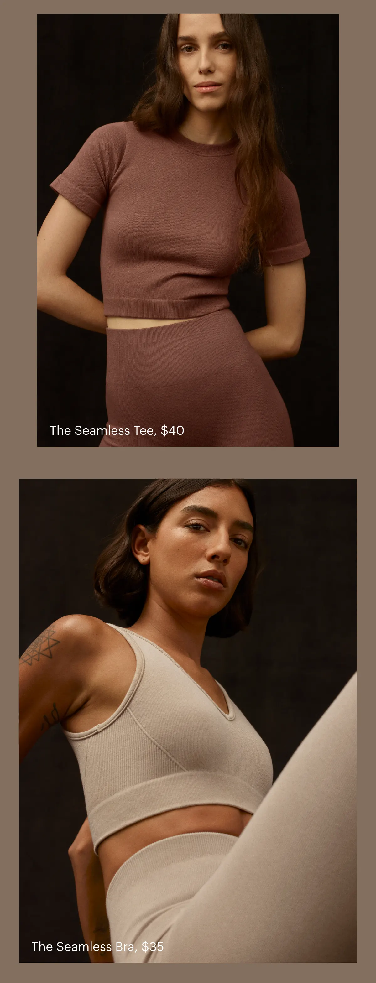 Four form-flattering styles.