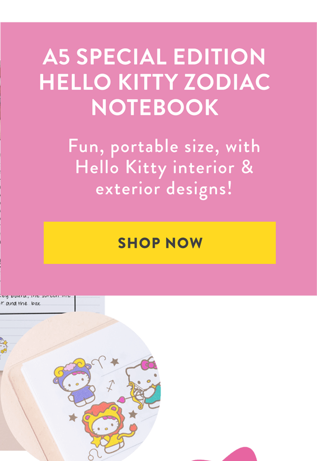 Erin Condren NEW Limited Edition Hello Kitty Box Milled